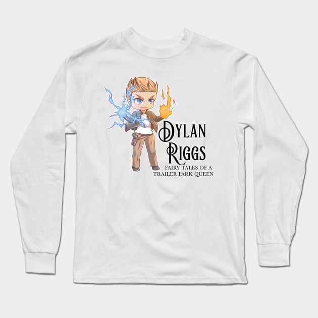 Dylan Riggs Chibi Art Long Sleeve T-Shirt by KimbraSwain